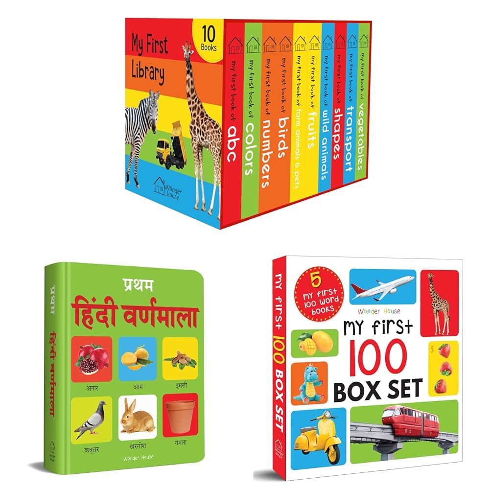 Buy My First Library: Boxset of 10 Board Books for Kids Book